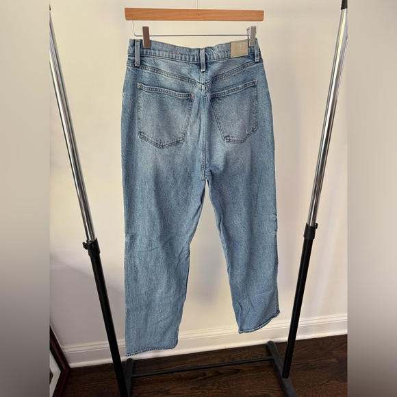 Cassie High waist crop straight leg jean (Hilltop Vintage) - Picture 5 of 10